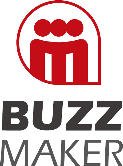 BuzzMaker 直式標誌